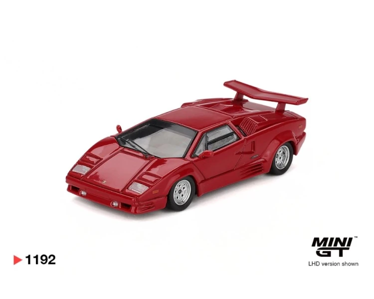 Mini GT #1192 Lamborghini Countach 25th Anniversary Red MGT01192