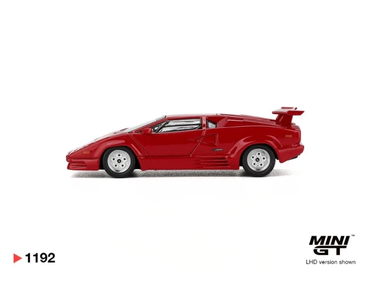 Mini GT #1192 Lamborghini Countach 25th Anniversary Red MGT01192