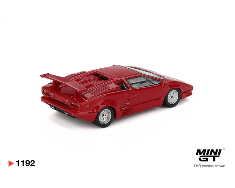 Mini GT #1192 Lamborghini Countach 25th Anniversary Red MGT01192