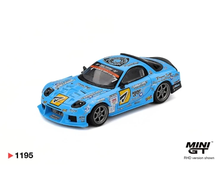 Mini GT #1195 Mazda RX-7 RE-Amemiya 2025 D1GP MGT01195