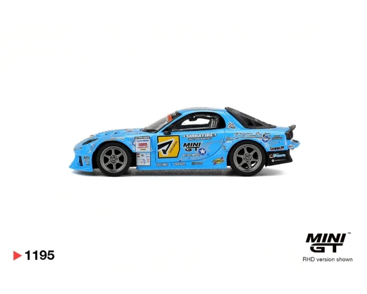 Mini GT #1195 Mazda RX-7 RE-Amemiya 2025 D1GP MGT01195