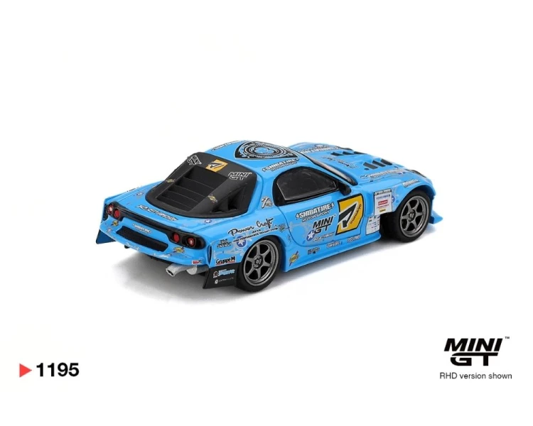 Mini GT #1195 Mazda RX-7 RE-Amemiya 2025 D1GP MGT01195