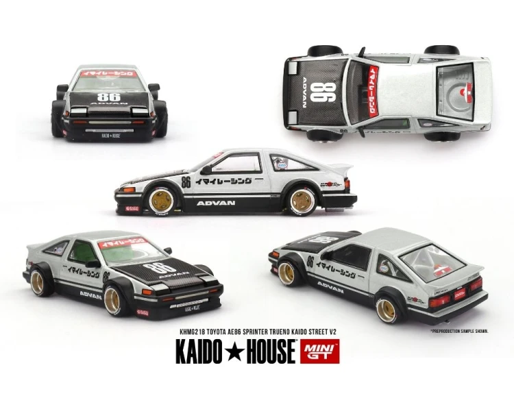 Kaido House Toyota AE86 Sprinter Trueno Kaido Street V2 KHMG218