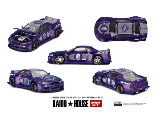 Kaido House Nissan Skyline GT-R R34 Kaido Racing Factory V2 KHMG240