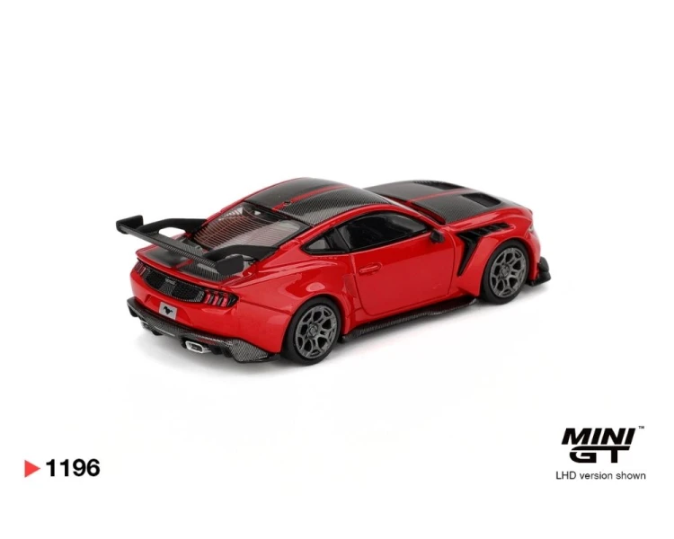 Mini GT #1196 Ford Mustang GTD Race Red MGT01196