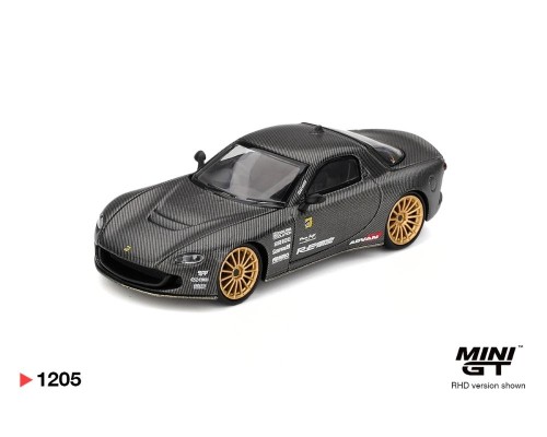 Mini GT #1205 Mazda RX-7 RE-Amemiya Matsukiyo Koku 3 Rotor NA-7 Tokyo Auto Salon 2025 Best Tuned Car Award MGT01205