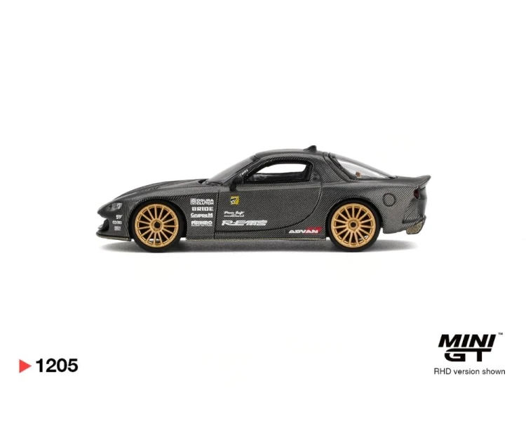 Mini GT #1205 Mazda RX-7 RE-Amemiya Matsukiyo Koku 3 Rotor NA-7 Tokyo Auto Salon 2025 Best Tuned Car Award MGT01205