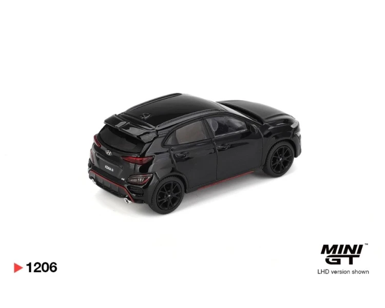 Mini GT #1206 Hyundai Kona N Phantom Black MGT01206