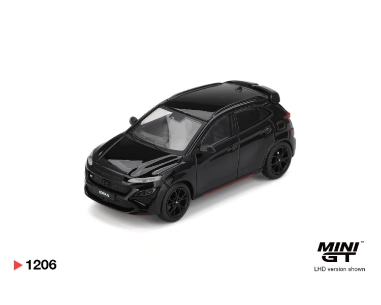 Mini GT #1206 Hyundai Kona N Phantom Black MGT01206