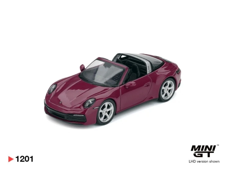 Mini GT Porsche 911 Rubystone Red Set MGTS0021