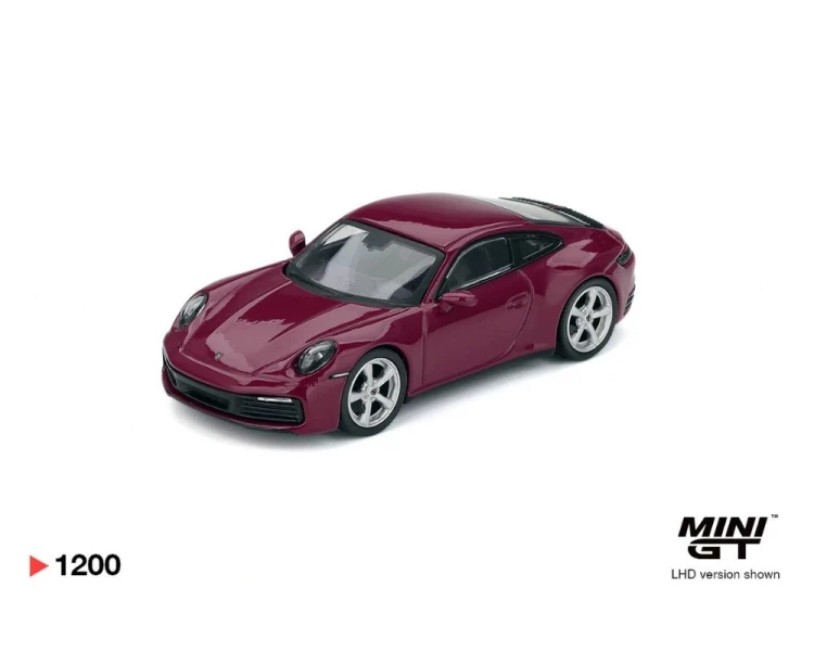 Mini GT Porsche 911 Rubystone Red Set MGTS0021
