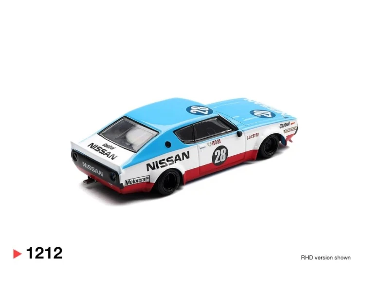 Mini GT #1212 Nissan GT-R KPGC110 Skyline Kenmeri Liberty Walk Nissan Racing 75 Concept MGT01212