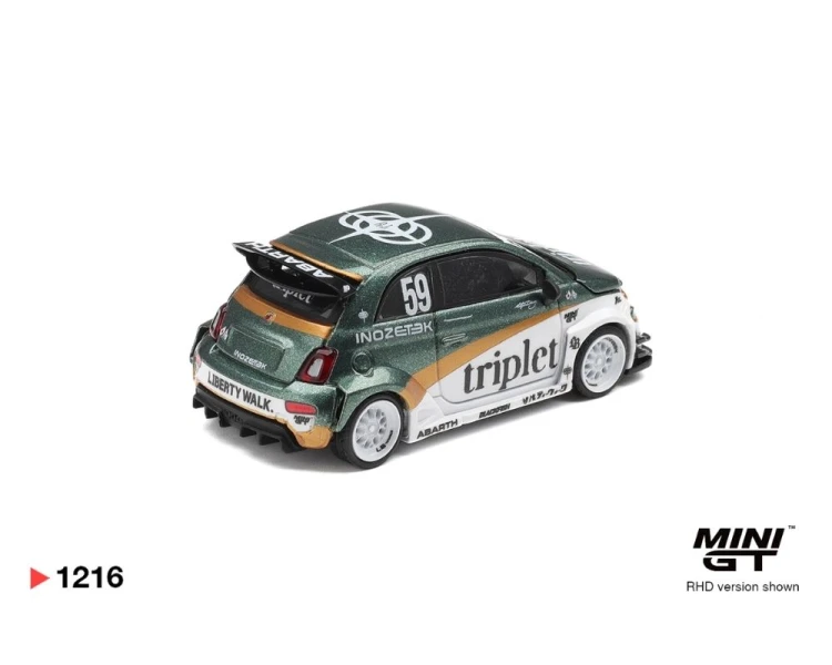 Mini GT #1216 Abarth 595 LB-Works TY Edition MGT01216