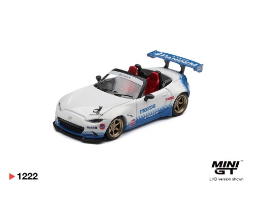 Mini GT #1222 Mazda Miata MX-5 ND Pandem IMSA MGT01222