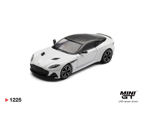 Mini GT #1225 Aston Martin DBS Stratus White MGT01225