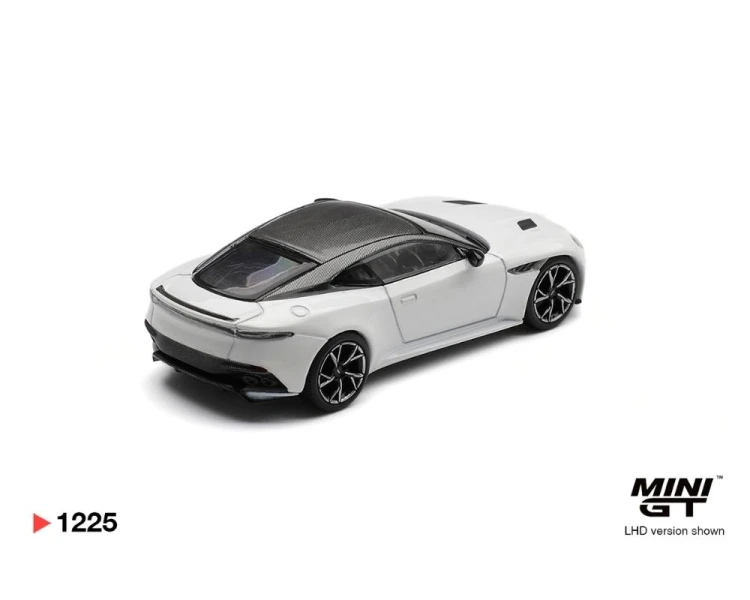 Mini GT #1225 Aston Martin DBS Stratus White MGT01225