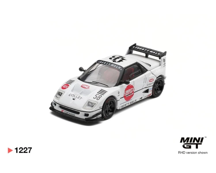 Mini GT #1227 Mazda AZ-1 Liberty Walk LB40 LB-Hinomaru MGT01227