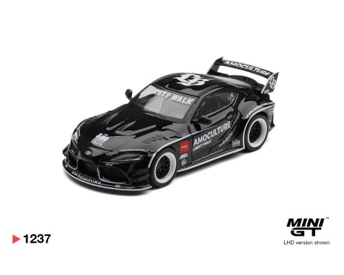 Mini GT #1237 Toyota GR Supra LB-Works Amoculture MGT01237