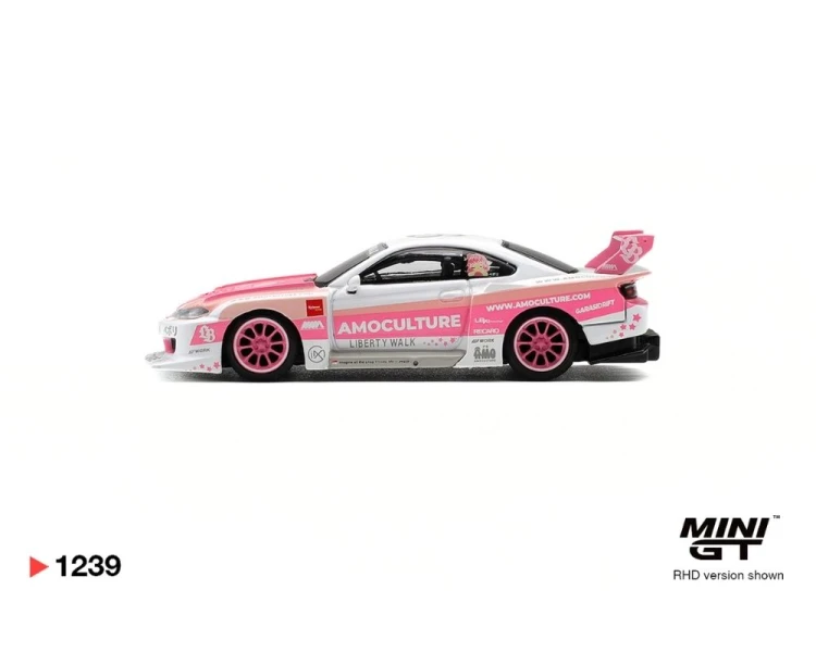 Mini GT #1239 Nissan Silvia S15 LB-Super Silhouette Amoculture MGT01239