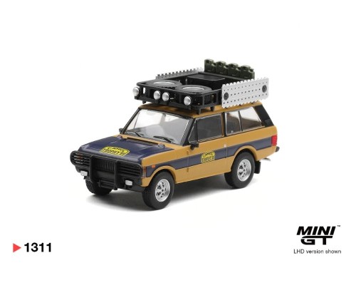 Mini GT #1311 Range Rover 1981 Camel Trophy Sumatra N.Sudmann and F.Hofmann MGT01311