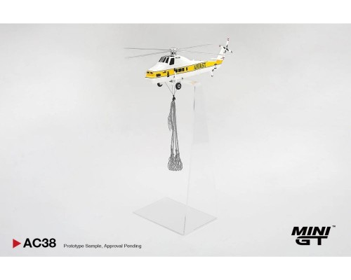 Mini GT Sikorsky S58T Helicopter 1985 Camel Trophy MGTAC38