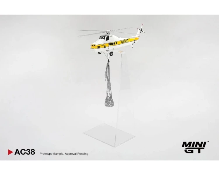 Mini GT Sikorsky S58T Helicopter 1985 Camel Trophy MGTAC38