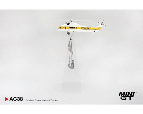 Mini GT Sikorsky S58T Helicopter 1985 Camel Trophy MGTAC38