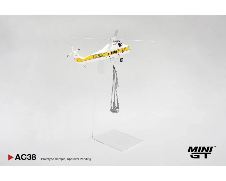 Mini GT Sikorsky S58T Helicopter 1985 Camel Trophy MGTAC38