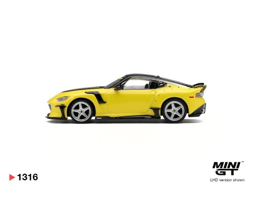 Mini GT #1316 Nissan Z VeilSide FFZ400 Ikazuchi Yellow MGT01316