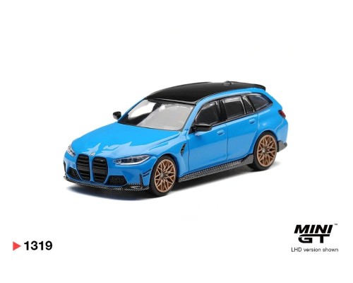Mini GT #1319 BMW M3 M Performance Touring Riviera Blue MGT01319