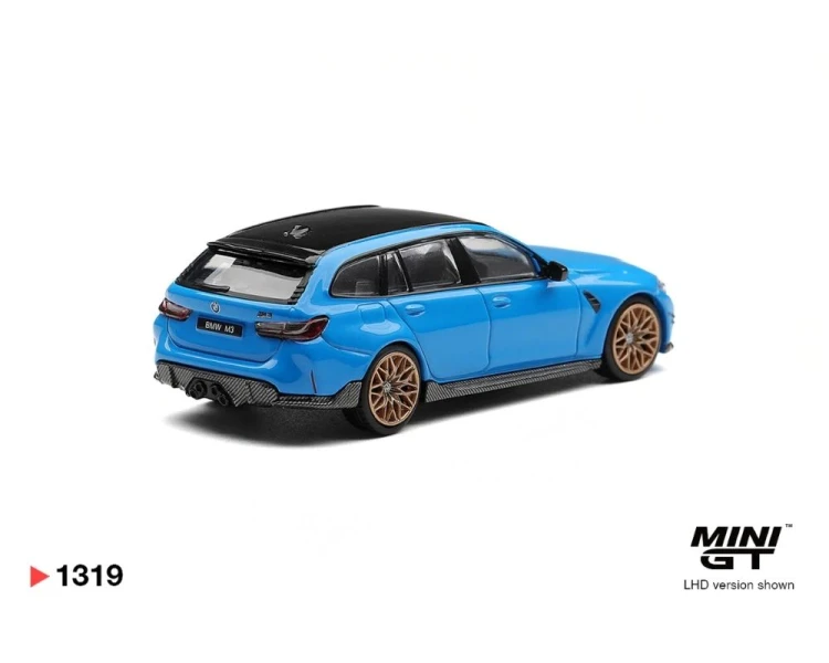 Mini GT #1319 BMW M3 M Performance Touring Riviera Blue MGT01319