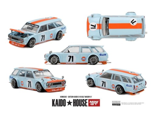 Kaido House Datsun Kaido 510 Gulf Wagon V1 KHMG302