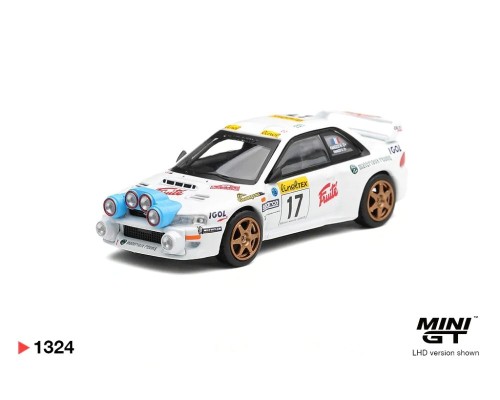 Mini GT #1324 Subaru Impreza WRC98 #17 Rally Monte Carlo MGT01324