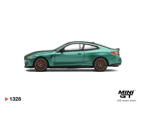 Mini GT #1328 BMW M4 G82 CS Frozen Isle of Man Green Metallic MGT01328