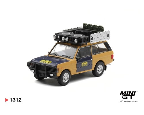 Mini GT #1312 Range Rover 1981 Camel Trophy Sumatra H.Fischer and W.Bays MGT01312