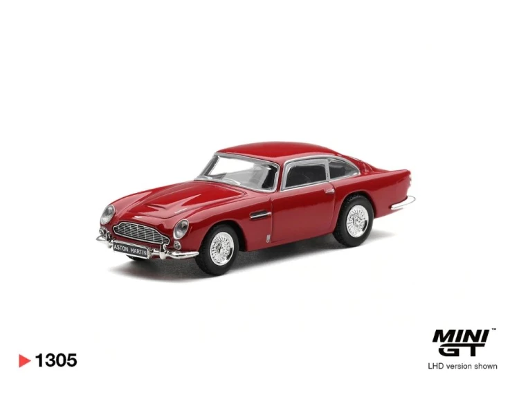 Mini GT #1305 Aston Martin DB5 Fiesta Red MGT01305