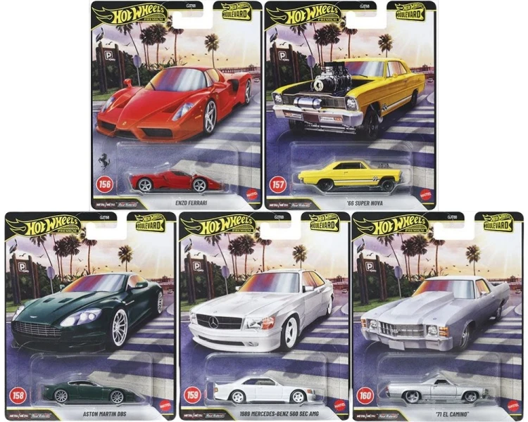Hot Wheels Premium Boulevard 2026 Set GJT68-978J