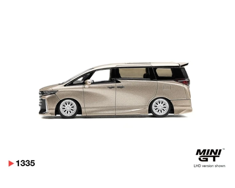 Mini GT #1335 Toyota Vellfire 40 KUHL Gold Metallic MGT01335