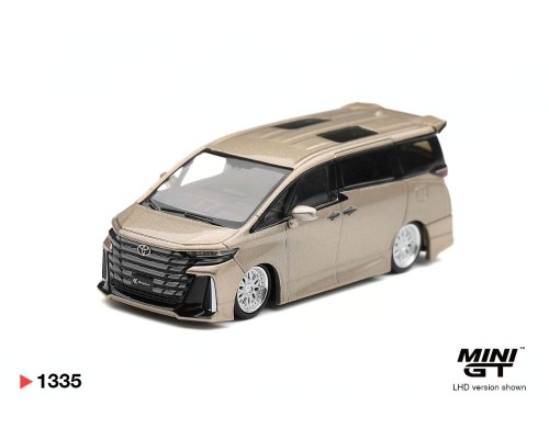 Mini GT #1335 Toyota Vellfire 40 KUHL Gold Metallic MGT01335
