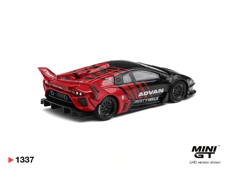 Mini GT #1337 Lamborghini LB-Silhouette Works Murcielago GT Evo Advan MGT01337