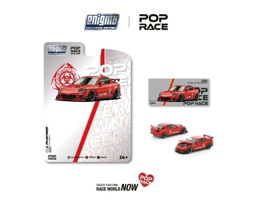 Pop Race Mazda RX-8 Re-Amemiya Red PRE016