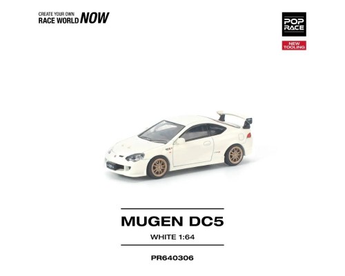 Pop Race Honda Integra Mugen DC5 White PR640306