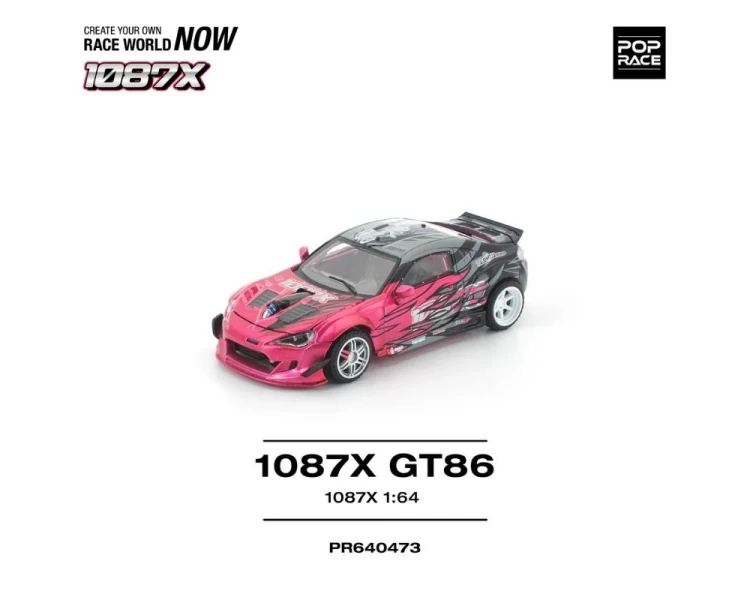 Pop Race Toyota GT86 1087X Pink PR640473