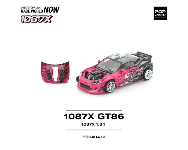 Pop Race Toyota GT86 1087X Pink PR640473