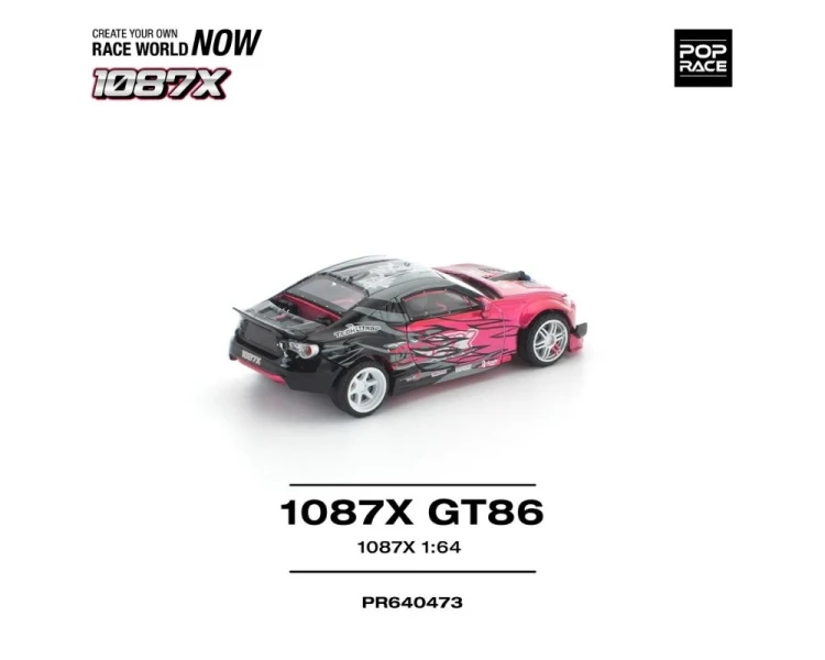 Pop Race Toyota GT86 1087X Pink PR640473