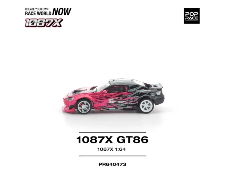 Pop Race Toyota GT86 1087X Pink PR640473