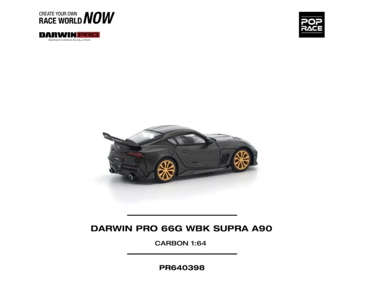 Pop Race Toyota Supra A90 Darwin Pro 66G WBK Carbon Edition PR640398