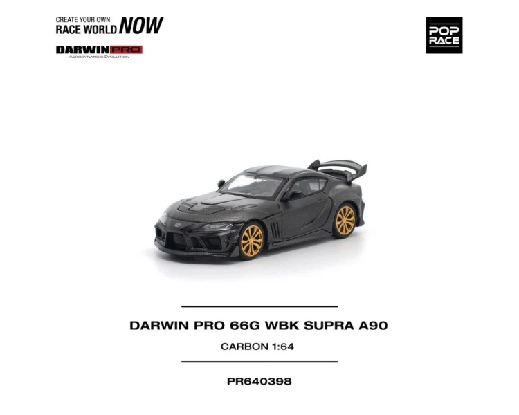 Pop Race Toyota Supra A90 Darwin Pro 66G WBK Carbon Edition PR640398