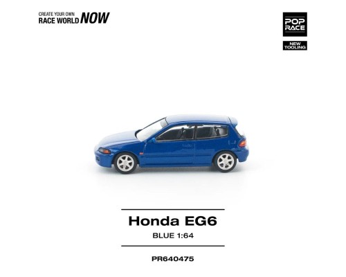 Pop Race Honda Civic EG6 Captiva Blue PR640475