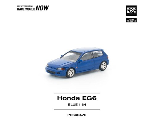Pop Race Honda Civic EG6 Captiva Blue PR640475
